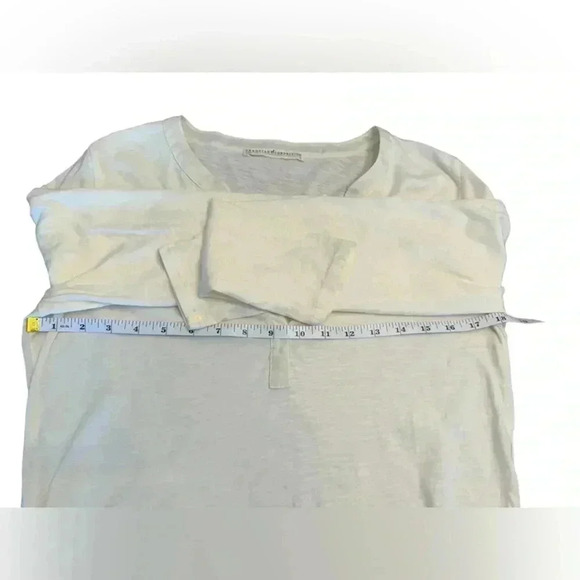 Peruvian Connection Cream Long Sleeve Tunic Top - Picture 9 of 10